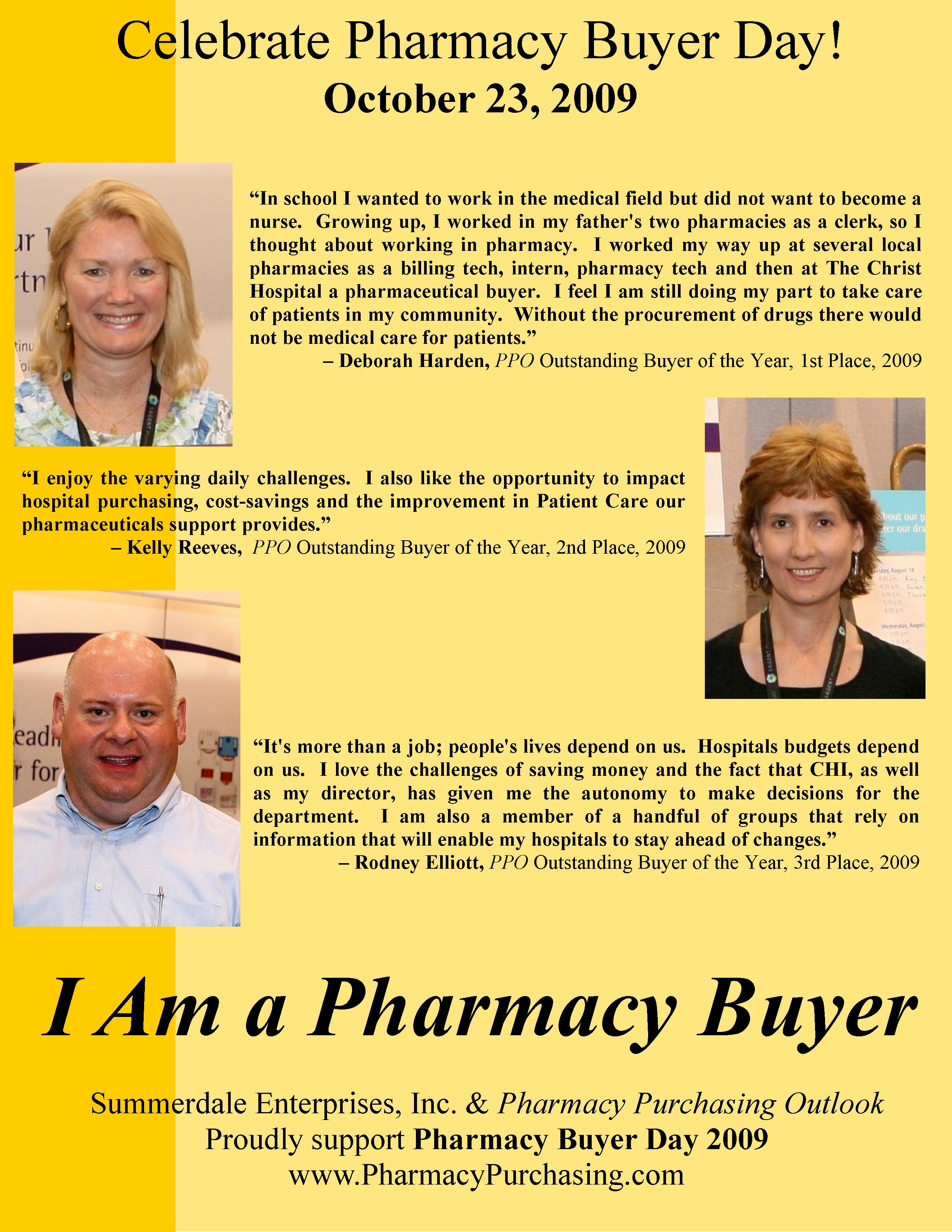 2009 Pharmacy Buyer Day Poster